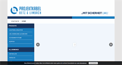 Desktop Screenshot of bl-projektkabel.de