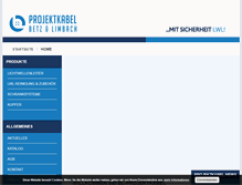 Tablet Screenshot of bl-projektkabel.de